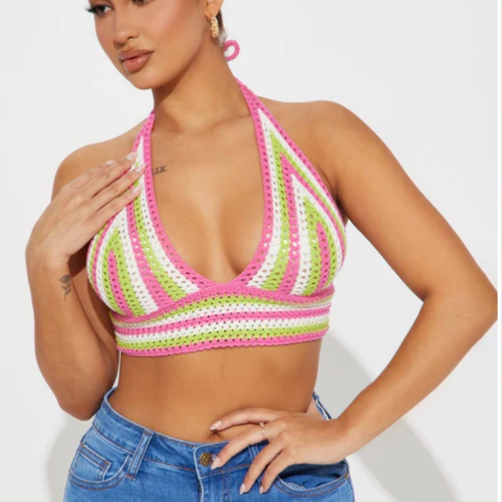 Knit tank top